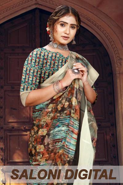 SALONI DIGITAL BY MINTORSI GEORGETTE SAREE MANUFACTURER IN INDIA